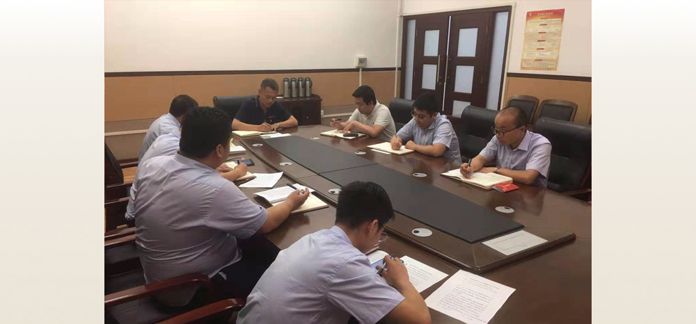 6月28日，根据局主题教育领导小组《关于党支部组织开展主题教育集中学习讨论的通知》统一安排，应急处置中心党支部组织党员进行集中学习研讨。